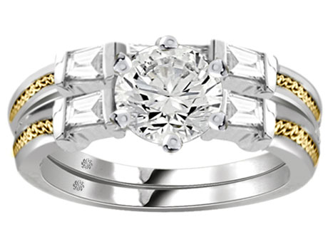 1.10 Carat Angelica2 Diamond Platinum Engagement Ring