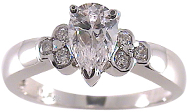 .70 Carat Heide Diamond 14Kt White Gold Engagement Ring